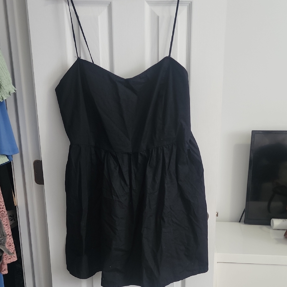 H&M Cotton Flare Dress